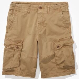 AE Flex 12" Lived-In Longer Length Cargo Short